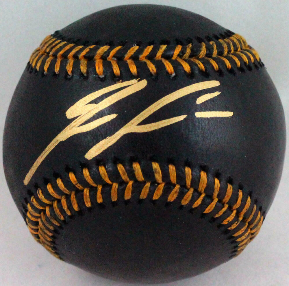 Ronald Acuna Jr Autographed Atlanta 16x20 Baseball Photo - JSA (Navy Jersey  Batting)