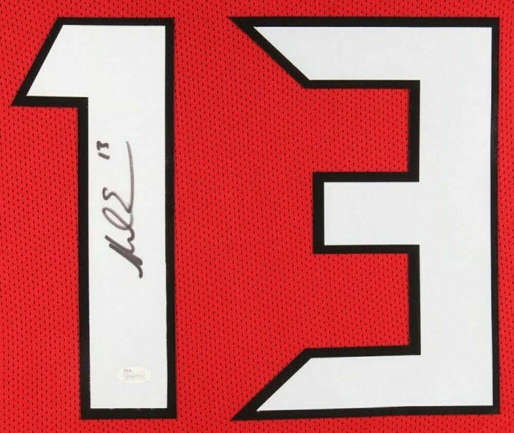 TAMPA BAY BUCCANEERS MIKE EVANS signed AUTHENTIC NIKE SALUTE SERVICE JERSEY  JSA