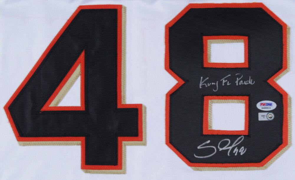 Pablo Sandoval Signed Jersey - SZ 48 WITNESS JSA