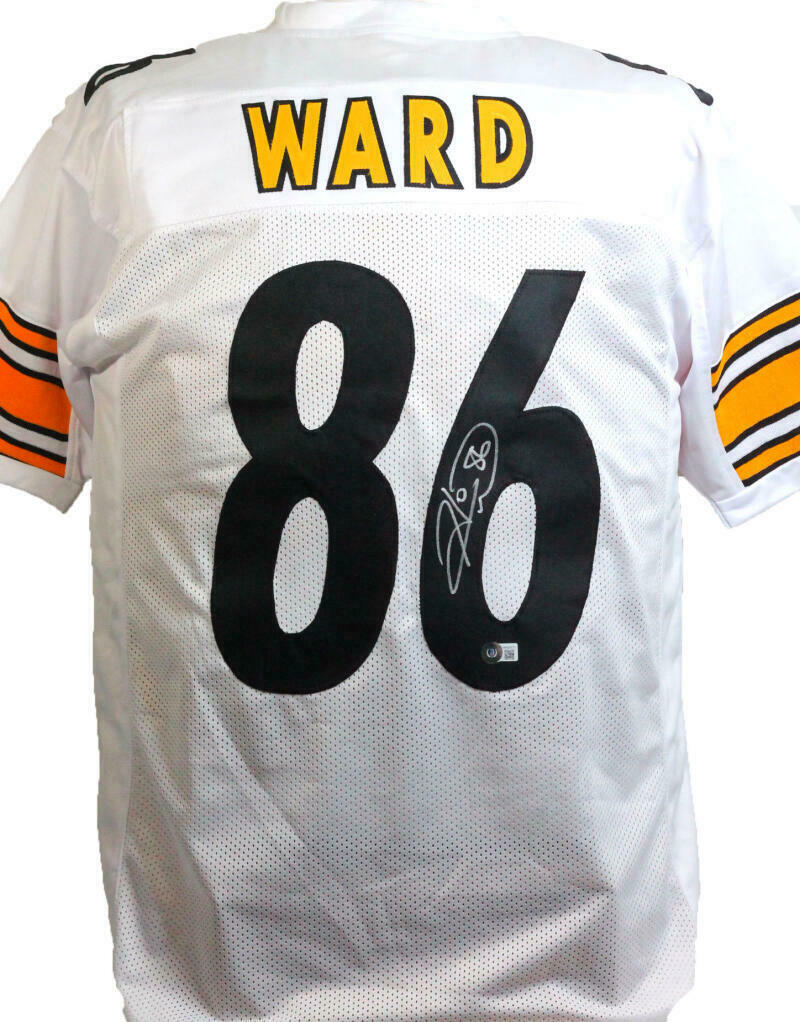 Steelers Hines Ward Authentic Signed Black Framed Jersey BAS Witnessed