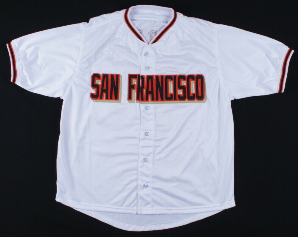 Juan Marichal Authentic Autographed San Francisco Giants White Custom Jersey  - JSA COA