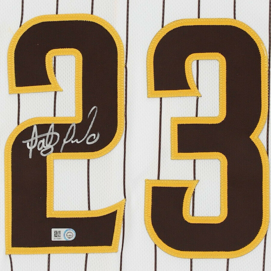Fernando Tatis Jr. San Diego Padres Deluxe Framed Autographed White Nike  Replica Jersey