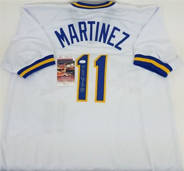 Seattle Mariners 2019 J.P. Crawford Game-Used Jersey - Edgar Martinez Hall  of Fame Celebration Weekend - August 9-11