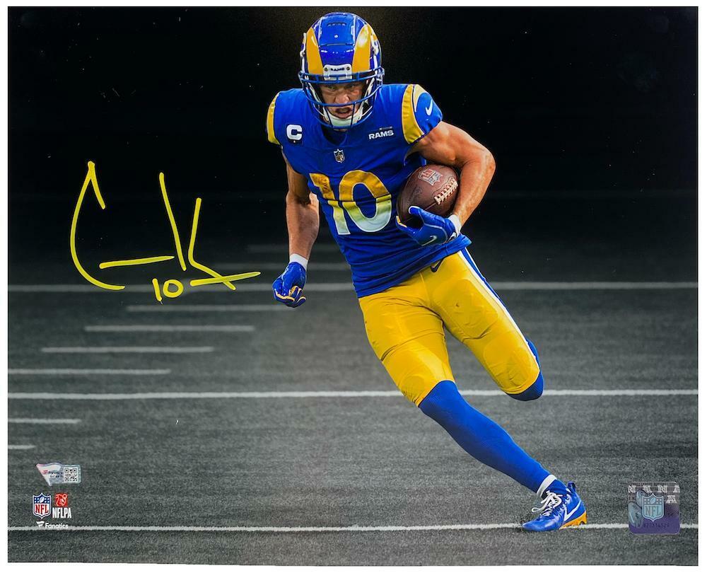 Cooper Kupp Los Angeles Rams Autographed 8 x 10 Super Bowl