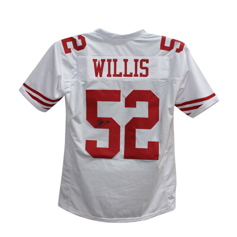 Patrick Willis Autographed and Framed San Francisco 49ers Jersey