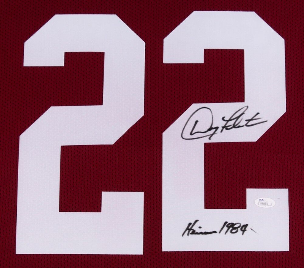 Doug Williams Signed Washington Redskins Framed Maroon Custom Jersey w –  Super Sports Center