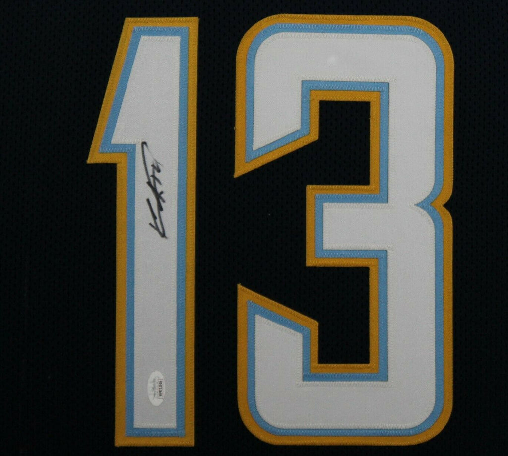 Framed Autographed/Signed Keenan Allen 33x42 Los Angeles LA