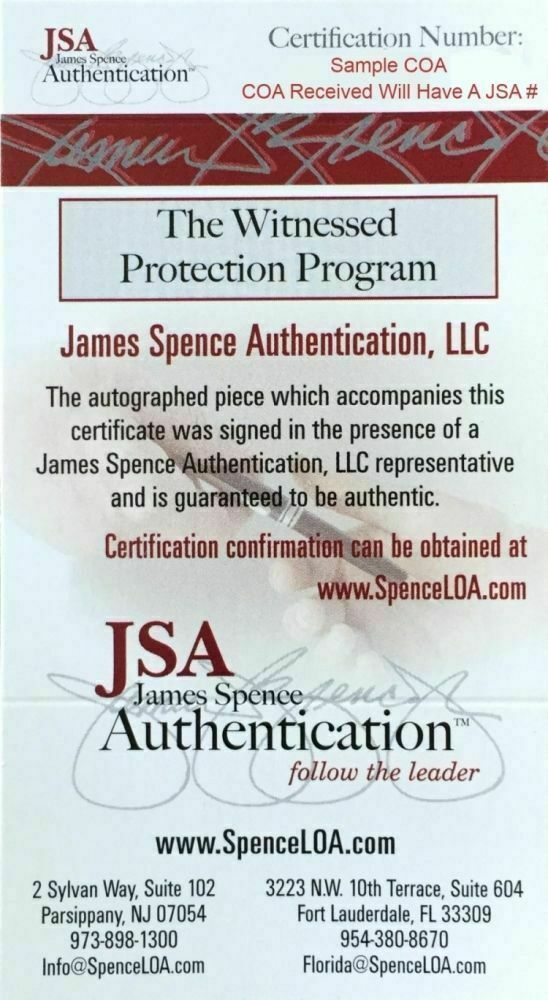 Chipper Jones Autographed & Framed White Atlanta Jersey Auto JSA COA at  's Sports Collectibles Store