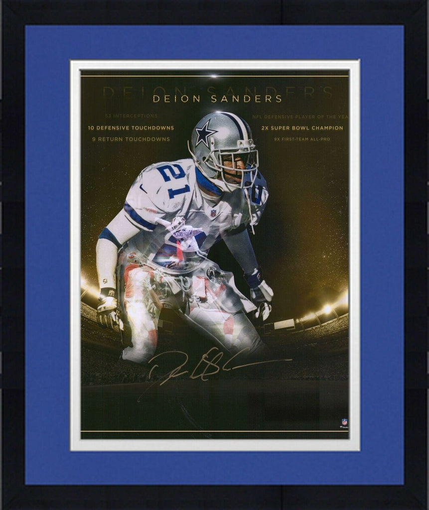 : Dallas Cowboys vs. Philadelphia Eagles Framed 10 x 20