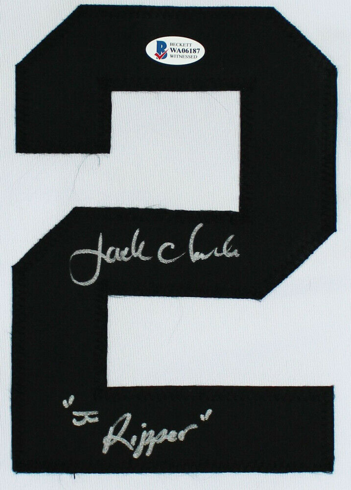 Jack Clark Signed San Francisco Giants Black Jersey Inscribed Ripper(JSA  COA)