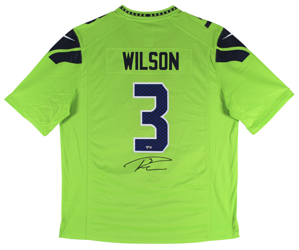 Russell Wilson Seattle Seahawks Autographed Fanatics Authentic