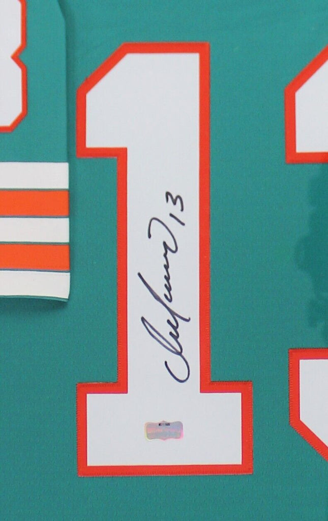 Dan Marino Miami Dolphins Hof Qb Signed Auto Mitchell & Ness