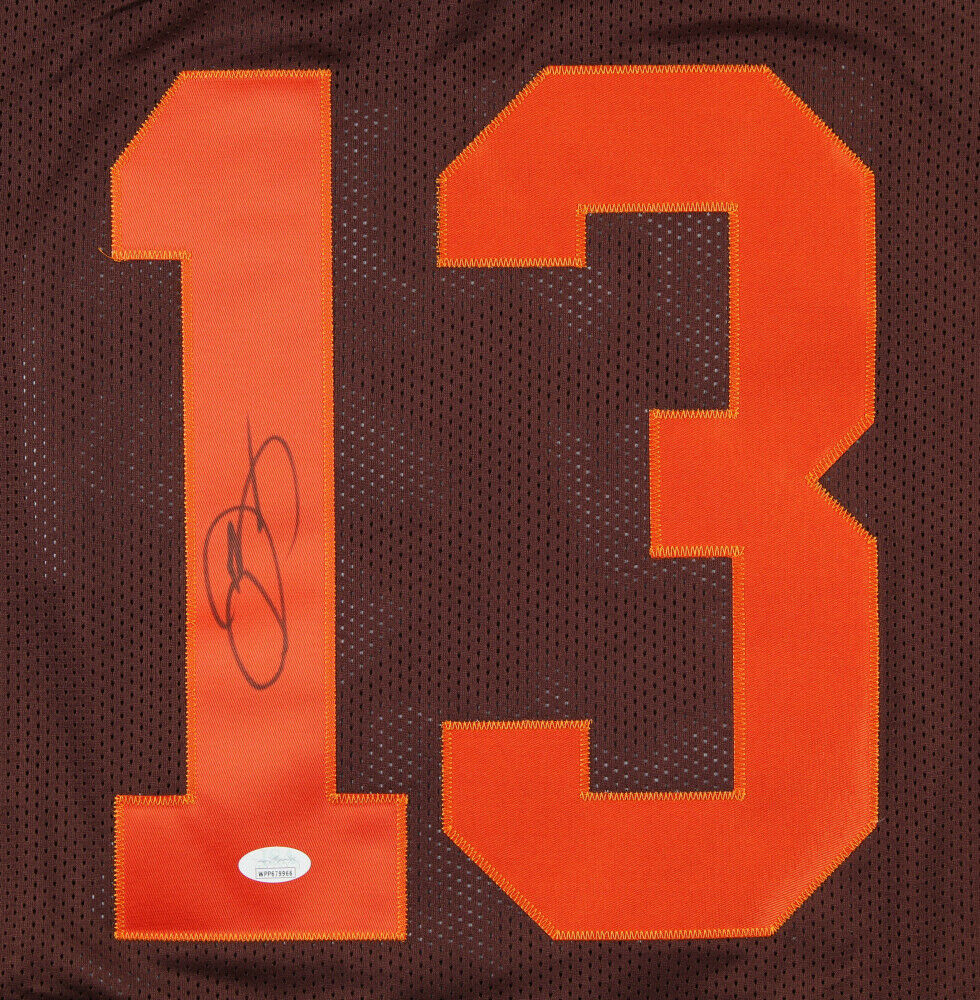 Odell Beckham Jr Signed Cleveland Browns Jersey (JSA COA) 3×Pro Bowl  Receiver