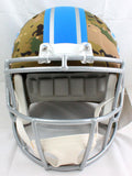 TJ Hockenson Autographed Detroit Lions F/S Camo Speed Helmet- Beckett W Hologram