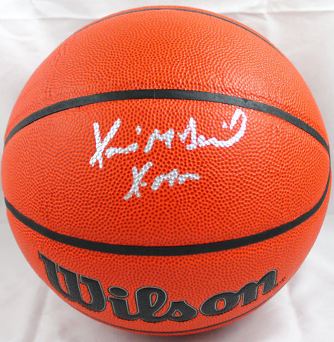 Xavier McDaniel Autographed Official NBA Wilson Basketball w/X-Man-Beckett Holo