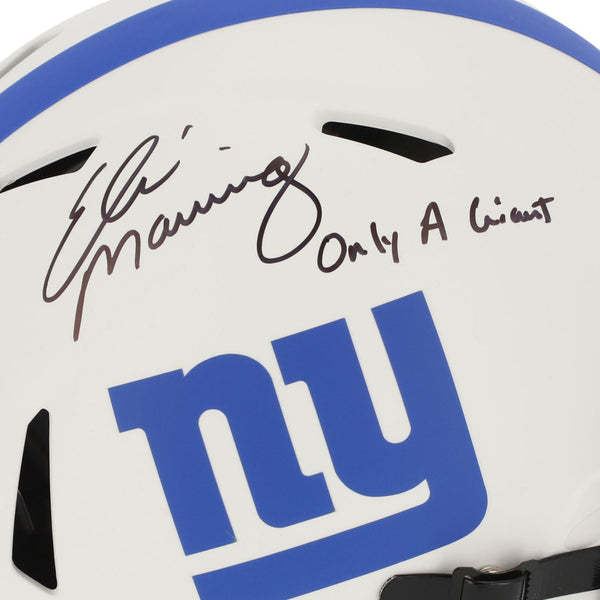 Eli Manning New York Giants Signed First Pro Bowl Mini Helmet