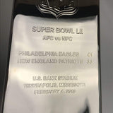 Autographed/Signed NICK FOLES Full Size Replica Lombardi Trophy Beckett BAS COA