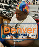 Warren Sapp Autographed Tampa Bay Buccaneers Lunar Mini Helmet HOF BAS 34090