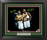 GARY PAYTON & SHAWN KEMP AUTOGRAPHED FRAMED 16X20 PHOTO SONICS BECKETT 206941