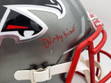 KYLE PITTS AUTOGRAPHED FALCONS FLASH FULL SIZE AUTH HELMET DIRTY BIRD BECKETT