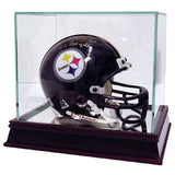 Glass Mini Helmet Display Case