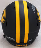 Davante Adams Autographed Packers Eclipse Full Size Helmet (Smudged) Beckett