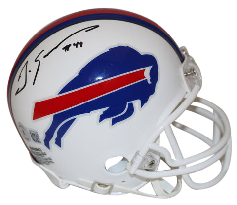 Tremaine Edmunds Signed Buffalo Bills 2021 VSR4 Mini Helmet Beckett 34818