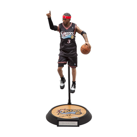 Allen Iverson Autographed EnterBay Figurine