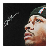 Allen Iverson Autographed Up Close & Personal 20 x 24 Canvas