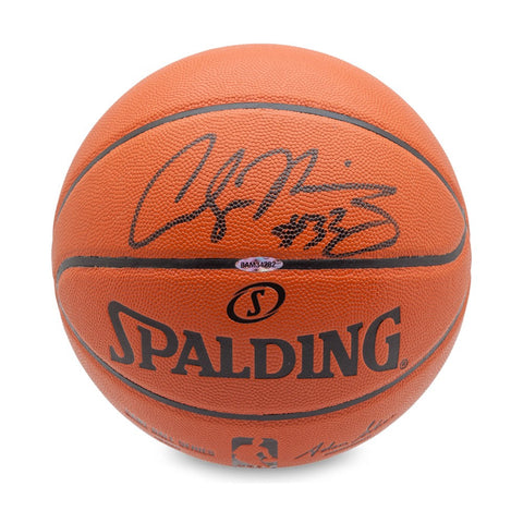 Alonzo Mourning Autographed Indoor/Outdoor Basketball