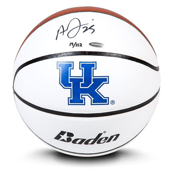 Anthony Davis Autographed Baden Collegiate Basketball