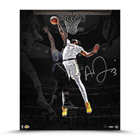 Anthony Davis Autographed “Rejection” 20 x 24