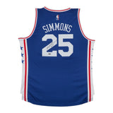 Ben Simmons Autographed 76ers Away Jersey