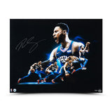 Ben Simmons Autographed "Drive" 30 x 24