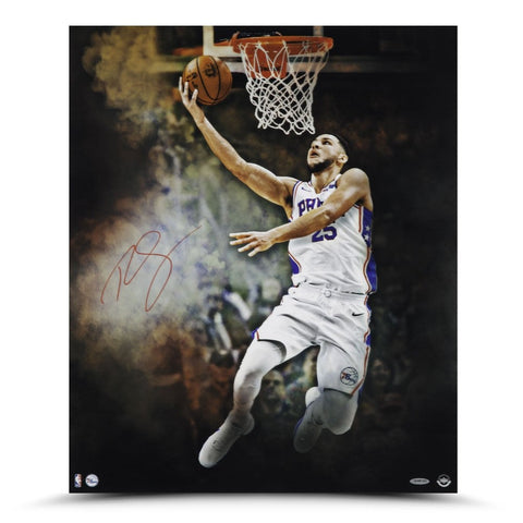 Ben Simmons Autographed "Reverse" 20 x 24