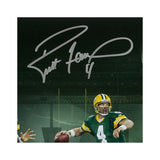 Brett Favre Autographed Art of the Pass 36 x 15