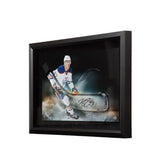 Connor McDavid Autographed Acrylic Stick Blade with Edmonton Oilers Picture - Framed