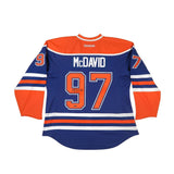 Connor McDavid Autographed Edmonton Oilers Authentic Reebok Blue Jersey