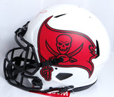 Tom Brady Autographed Buccaneers F/S Lunar Authentic Helmet- Fanatics/LOA *Red