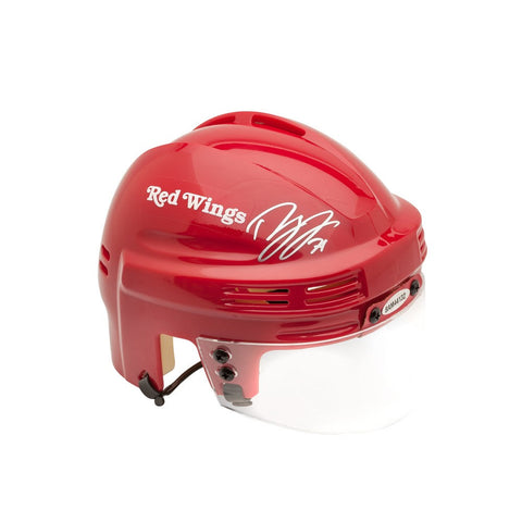 Dylan Larkin Autographed Mini Helmet