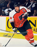 Eric Lindros Signed Philadelphia Flyers 16x20 Photo HOF 16 Inscription JSA Holo