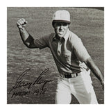 Gary Player Autographed Victory Celebration Photo