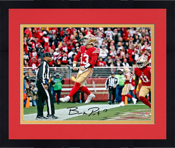 Autographed Brock Purdy 49ers 16x20 Photo Screaming Fanatics Authentic