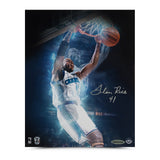 Glen Rice Autographed "Slam Dunk" 8 x 10