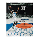 Glen Rice Autographed "Attacking the Rim" 16 x 20