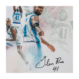 Glen Rice Autographed "Buzz" Collage 16 x 20