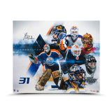 Grant Fuhr Autographed "Evolution" 20 x 24