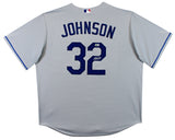 Dodgers Magic Johnson Authentic Signed Grey Nike Jersey BAS Witnessed