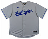 Dodgers Magic Johnson Authentic Signed Grey Nike Jersey BAS Witnessed