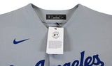 Dodgers Magic Johnson Authentic Signed Grey Nike Jersey BAS Witnessed